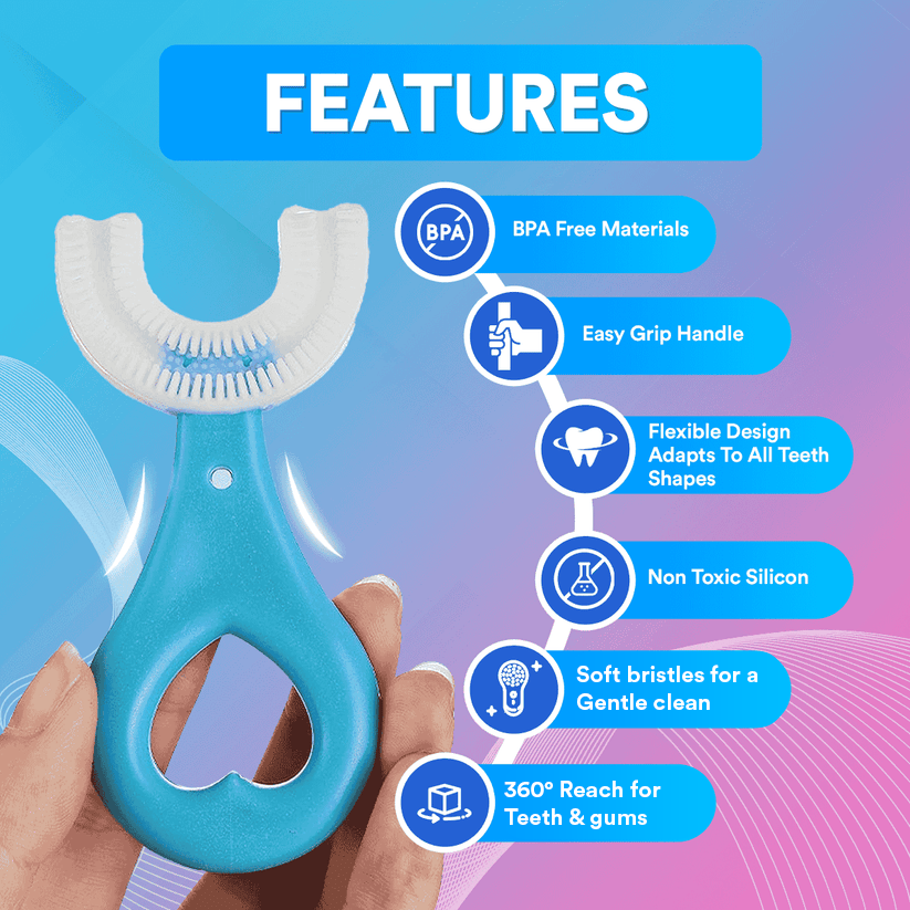 Kids Silicone U Brush DP6