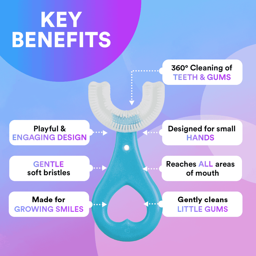 Kids Silicone U Brush DP6