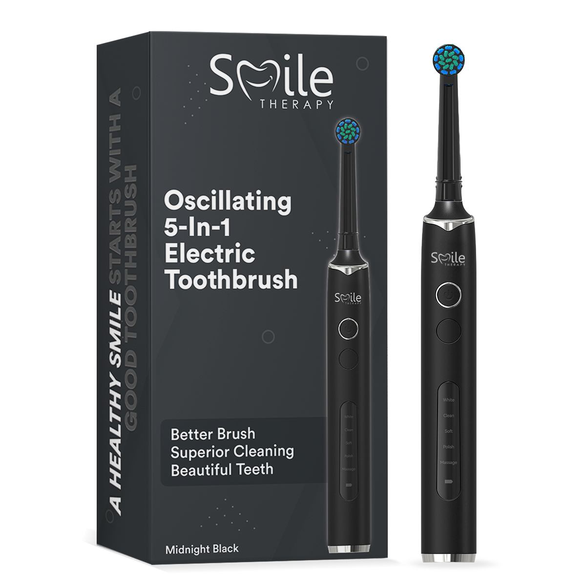 Oscillating 5-In-1 Electric Toothbrush