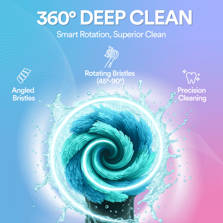 Oscillating 5-In-1 Electric Toothbrush Replacement HEADS.
