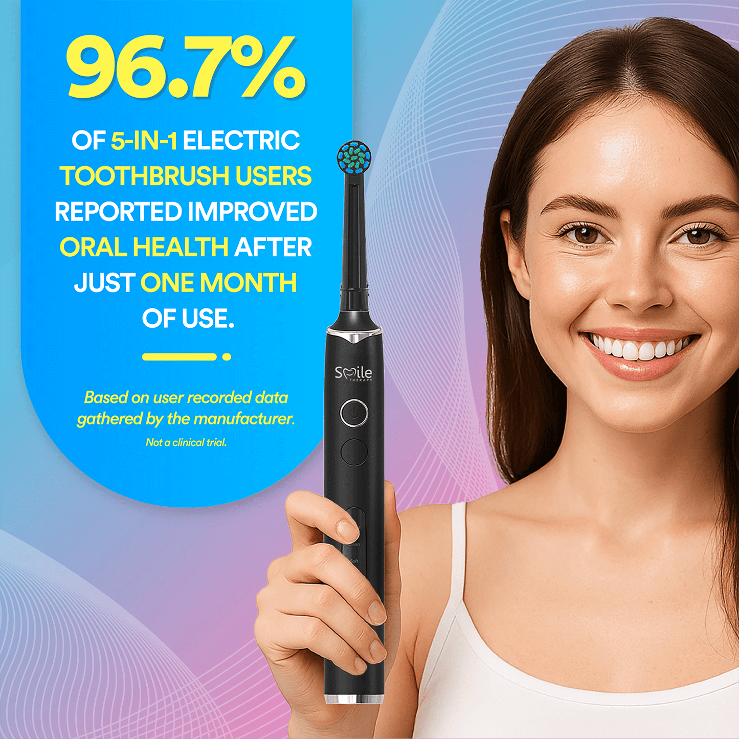 Oscillating 5-In-1 Electric Toothbrush