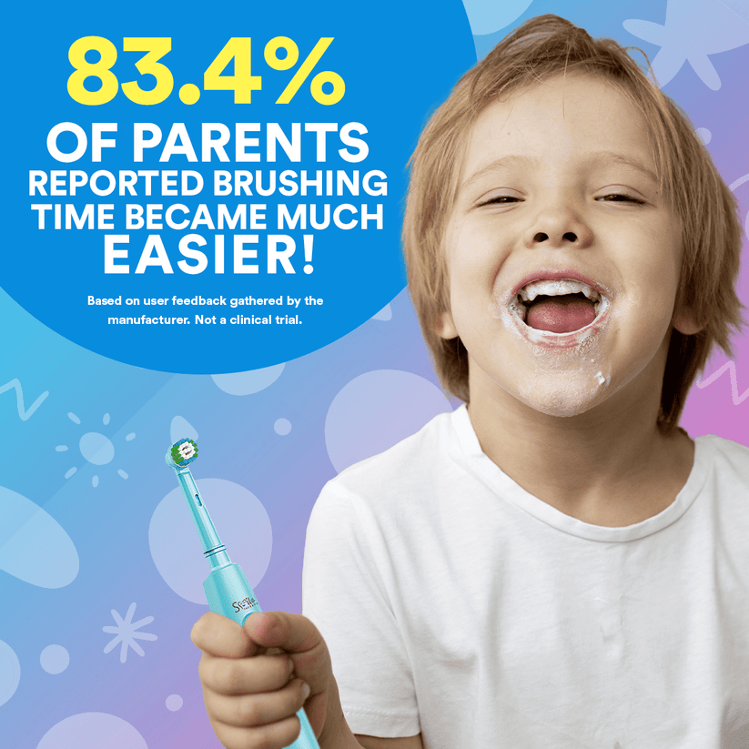 Kids Electric Toothbrush Attachment Heads x4