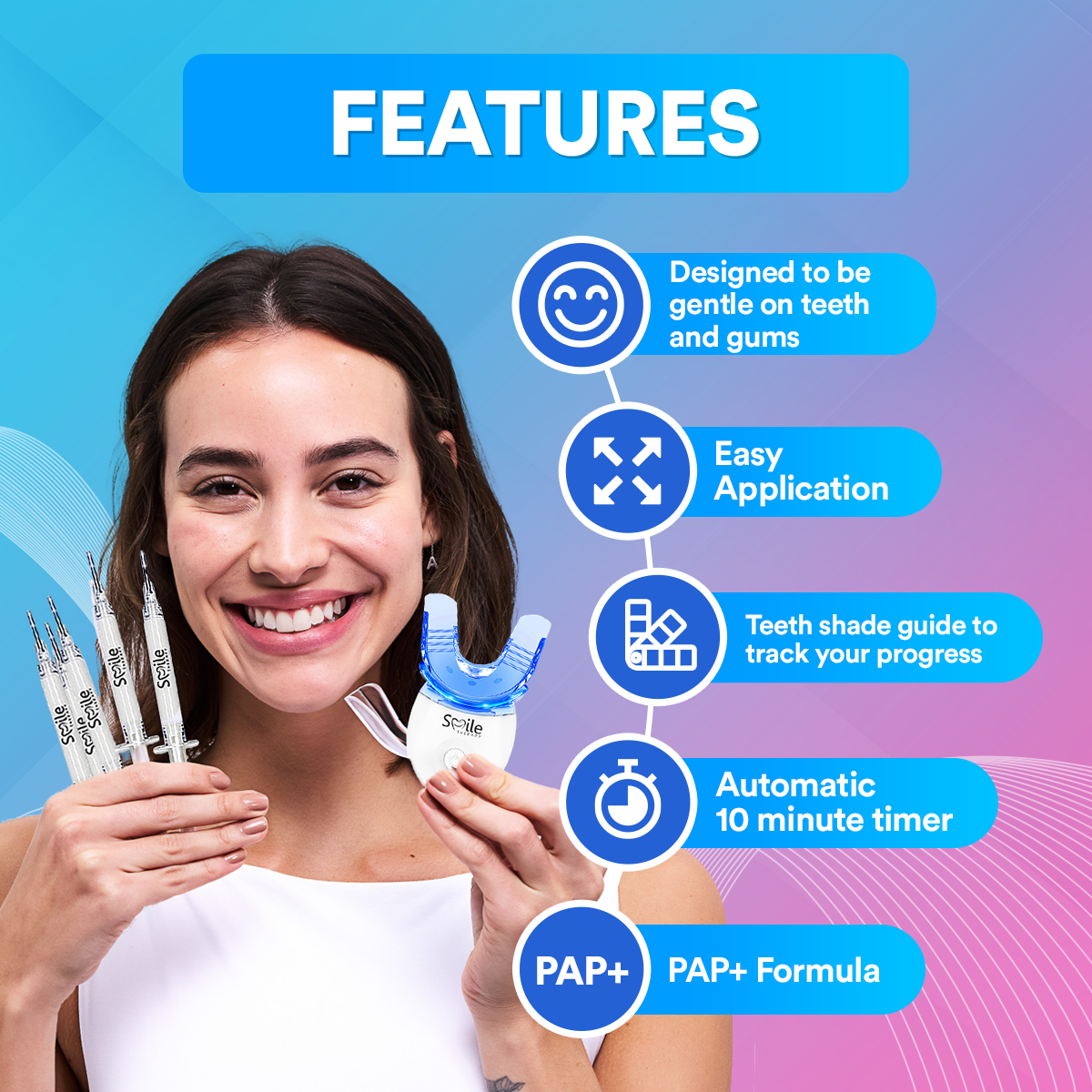 Advanced PAP+ Teeth Whitening Kit DP12