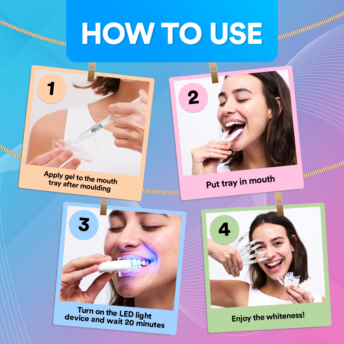 Advanced PAP+ Teeth Whitening Kit DP8