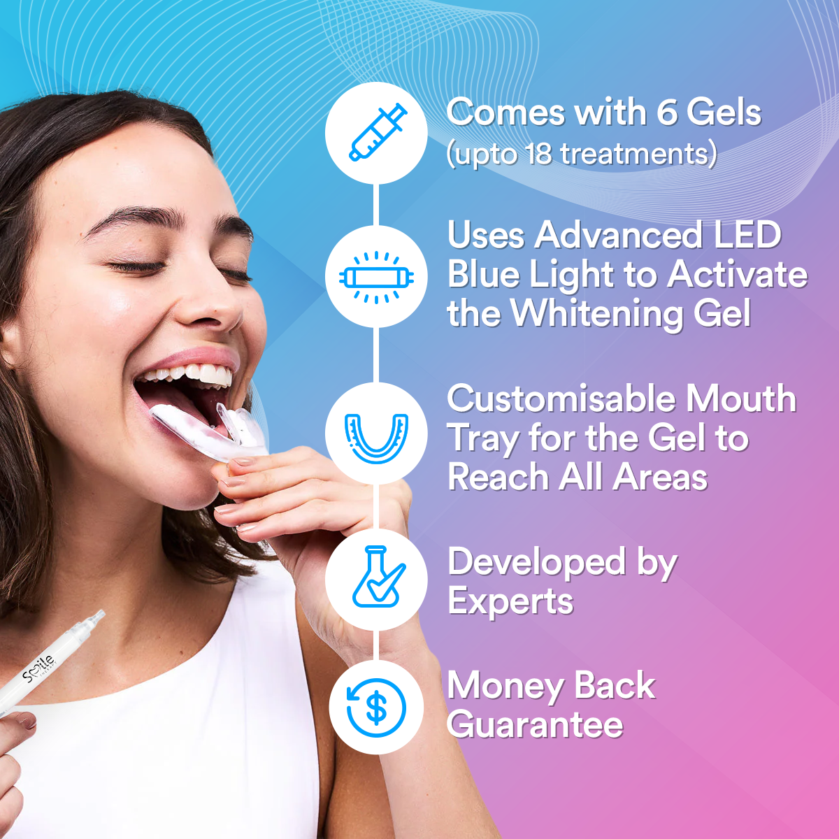 Advanced PAP+ Teeth Whitening Kit DP8