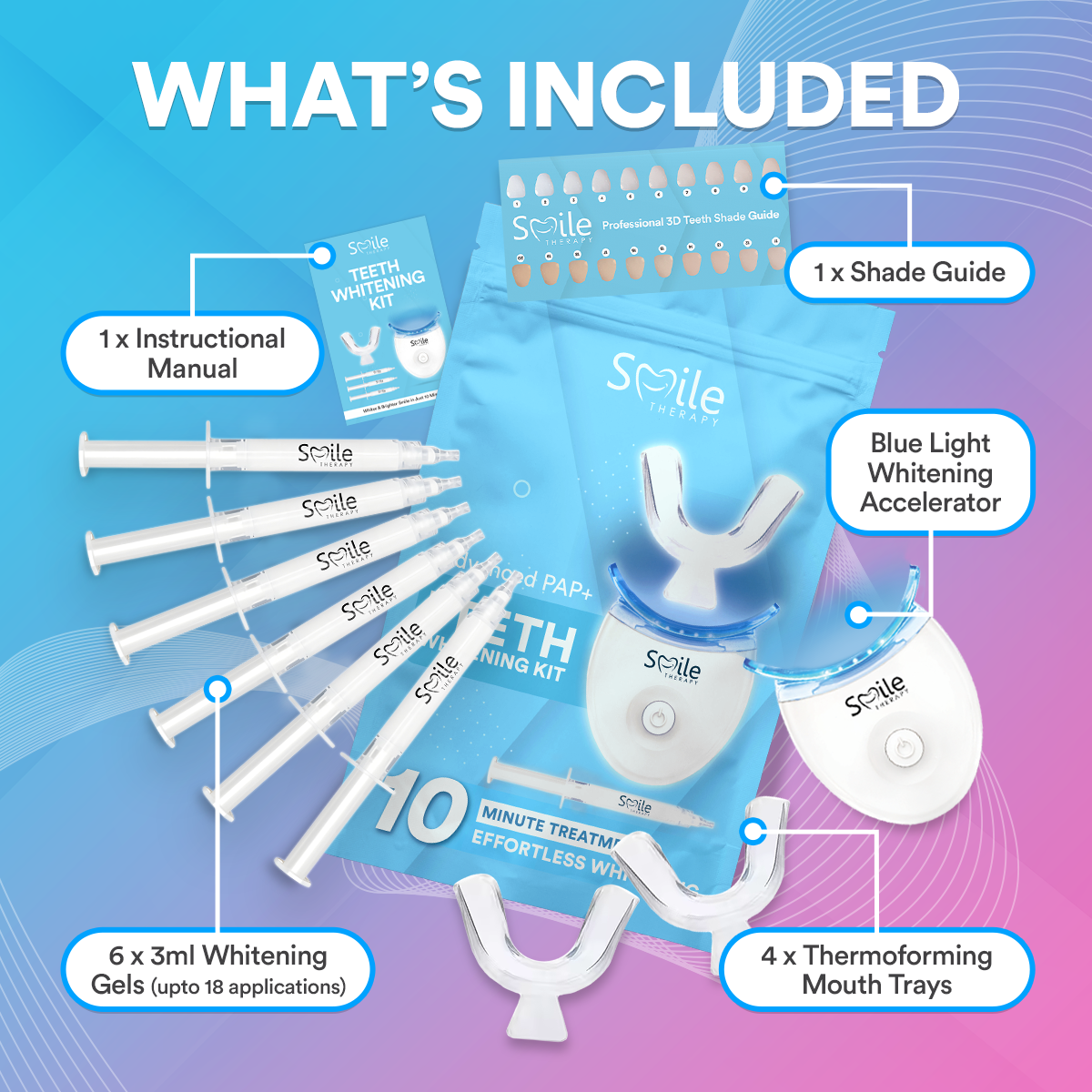 Advanced PAP+ Teeth Whitening Kit DP8