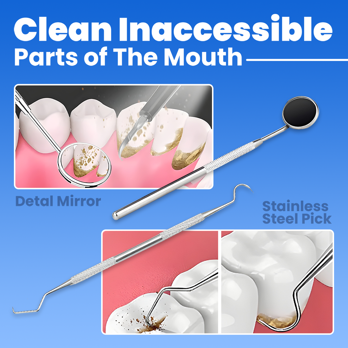 Ultrasonic Tooth Cleaner Pro DP9